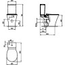 Бачок для унитаза IDEAL STANDARD Connect Cube E073401