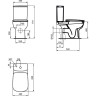 Бачок для унитаза IDEAL STANDARD Esedra T282801