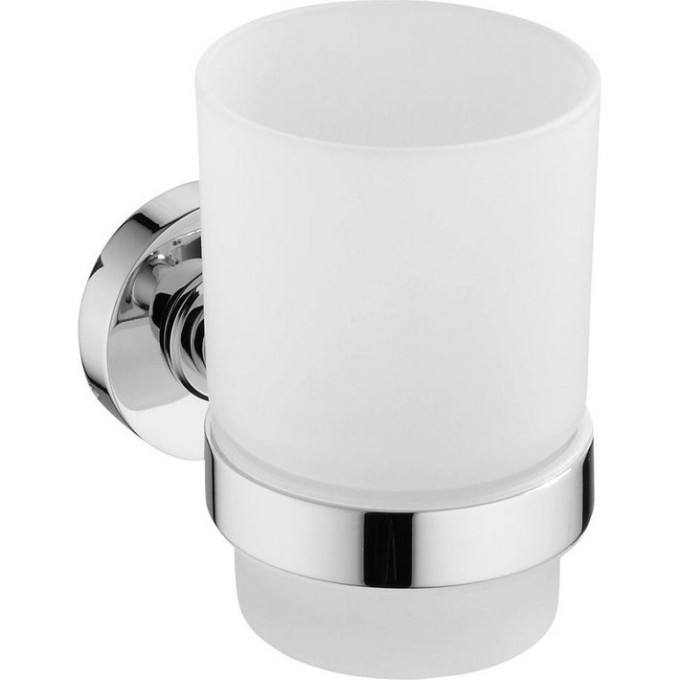 Держатель со стаканом, стекло/хром IDEAL STANDARD PREMIO A5303AA
