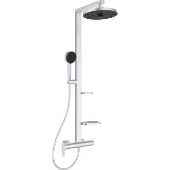 Душевая стойка IDEAL STANDARD ALU+ BD584SI silver