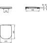 Крышка-сиденье IDEAL STANDARD Active T639101
