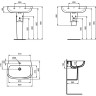 Пьедестал IDEAL STANDARD ESEDRA T283901