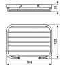 Полочка IDEAL STANDARD Connect A9158AA