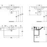 Раковина IDEAL STANDARD Connect Air E812901