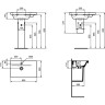 Раковина IDEAL STANDARD Connect Space E136601