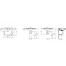 Раковина IDEAL STANDARD Dea T044701, 80 см