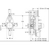 Скрытая часть для смесителя IDEAL STANDARD ATTITUDE A2650NU