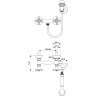 Смеситель для душа IDEAL STANDARD REFLECTIONS B9659AA