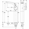 Однорычажный смеситель IDEAL STANDARD Melange A4266AA для раковины
