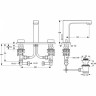 Смеситель IDEAL STANDARD MOMENTS A3907AA для раковины